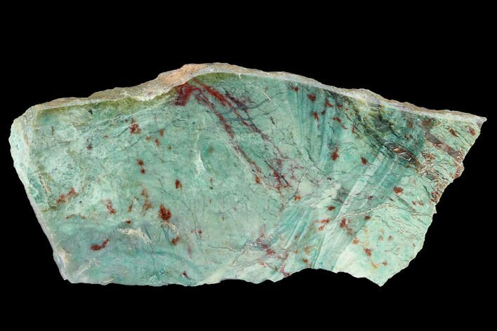 Polished Fuchsite Chert (Dragon Stone) Slab - Australia #160345